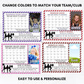 editable printable cheerleading competition fundraiser template